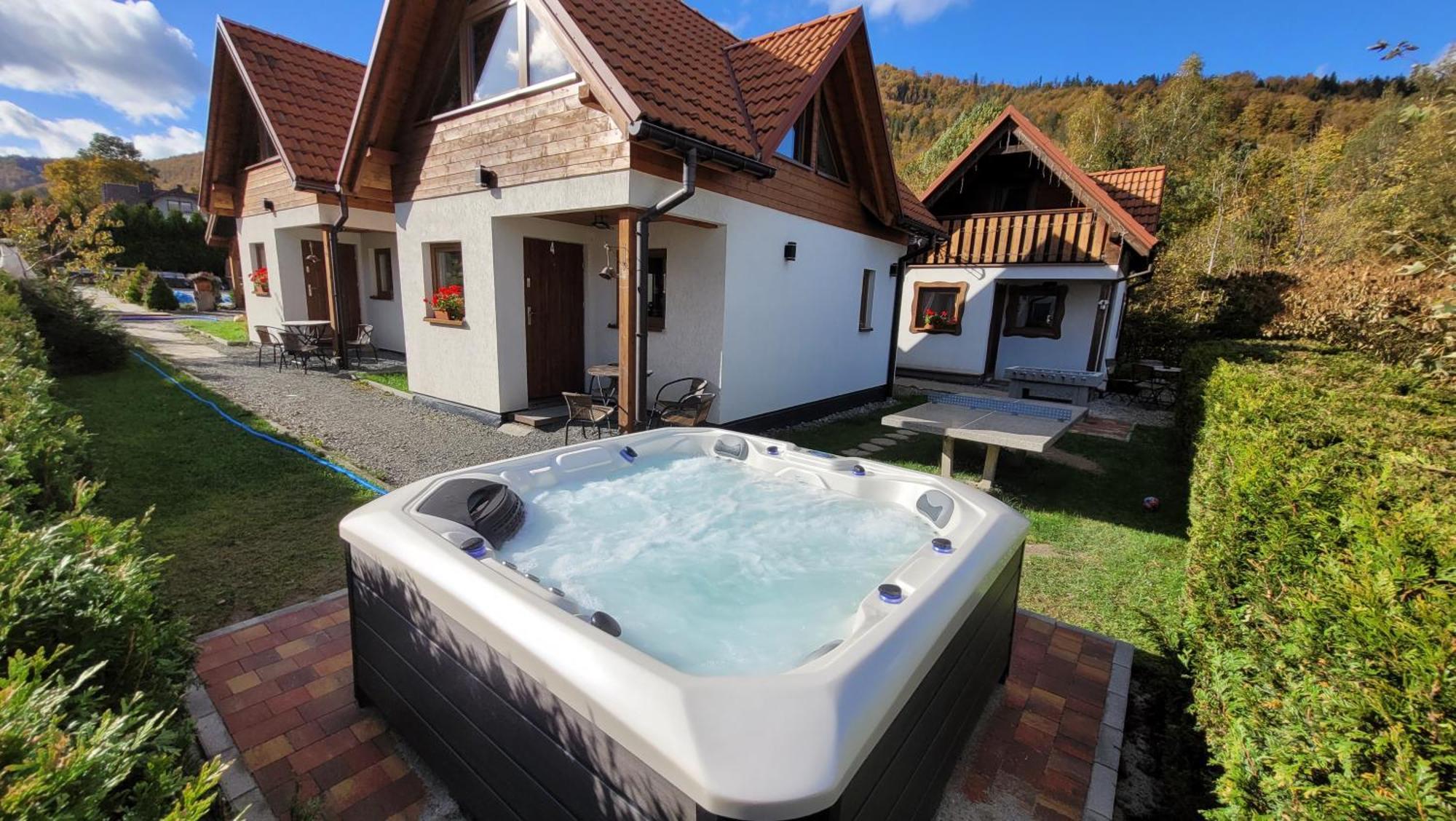 Mala Osada Domki Z Jacuzzi Przy Gondoli Szczyrk Εξωτερικό φωτογραφία